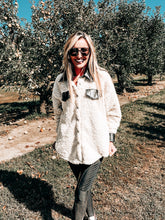 Load image into Gallery viewer, Sadie Sherpa Shacket