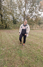 Load image into Gallery viewer, Sadie Sherpa Shacket- Plus