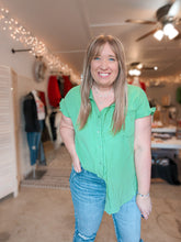 Load image into Gallery viewer, Emily Button Up- Plus