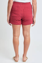 Load image into Gallery viewer, Double Gauze Shorts With Porkchop Pockets: SMALL / GARNET
