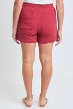 Load image into Gallery viewer, Double Gauze Shorts With Porkchop Pockets: MEDIUM / GARNET
